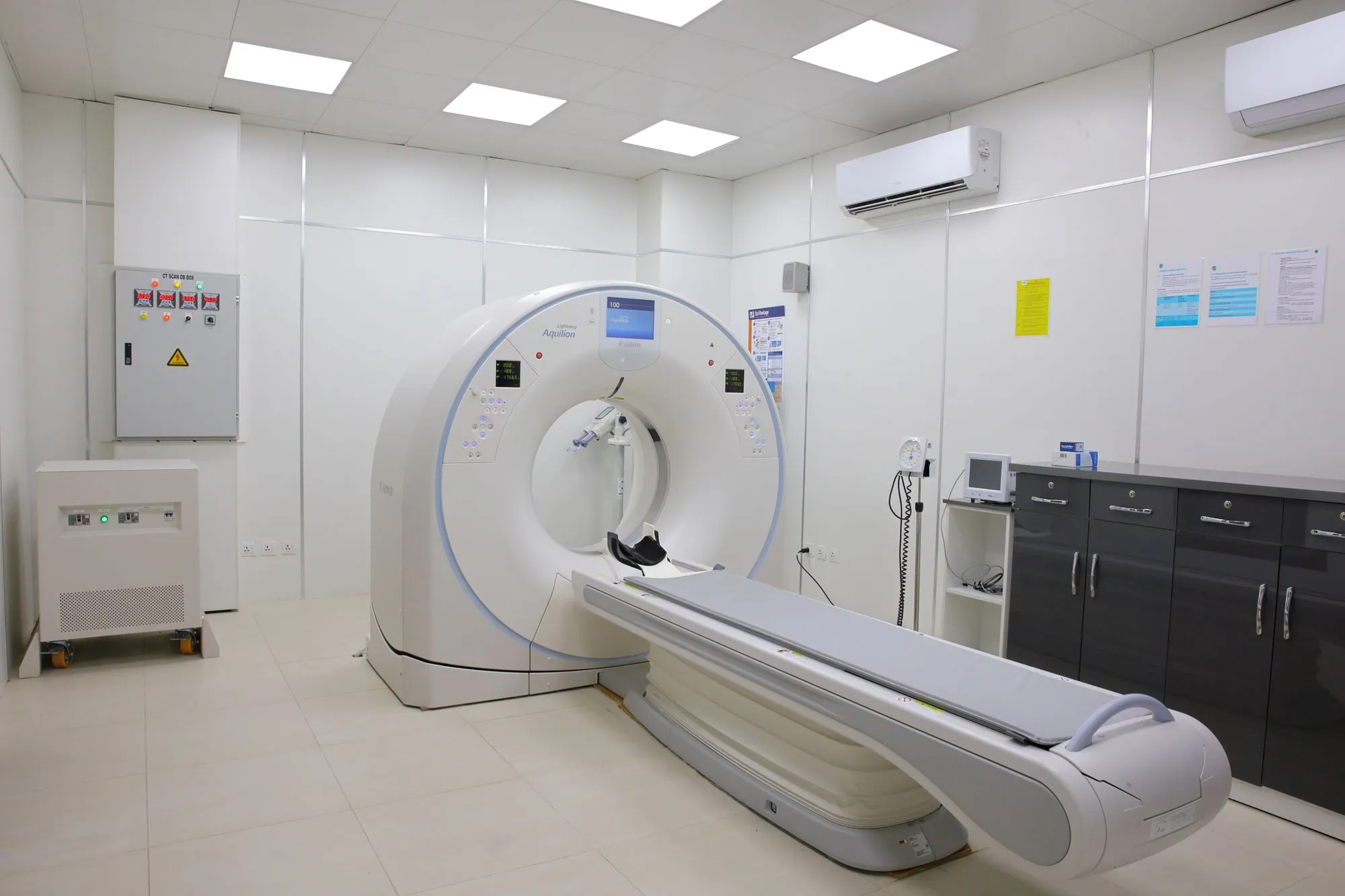 Sala de diagnóstico por imágenes en una clínica aliada